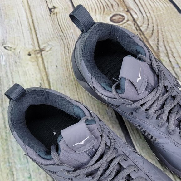 Mizuno Luminous Womens Athletic Shoes Sneakers Size 8.5 Gray White 430266-9191 - Picture 7 of 9